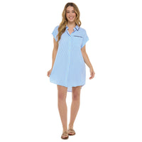 Ramona Shirt Dress - BEACHFRONT BLISS - SKYE