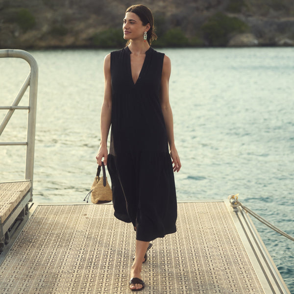 Madeline Dress - BLACK - SKYE