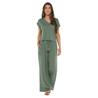 Sicily Crop Shirt - COCONUT COVE - SKYE