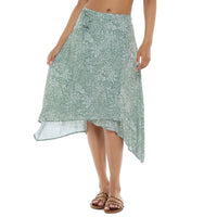 Junia Wrap Skirt - COASTAL CHIC - SKYE