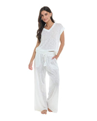 Pantalon Venise - IVORY