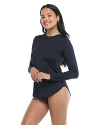 Maillot protecteur Kayleen - OBSIDIENNE