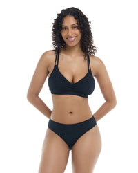 Mid Waist Bottom  - LACE BLOOM