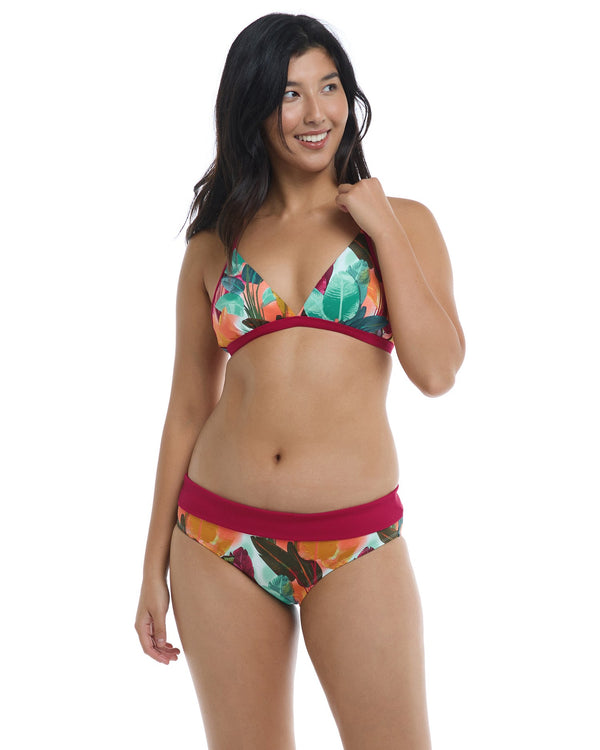 Bas de bikini Mid Waist Fold Over - SAN BLAS