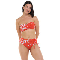 Alessia Cinch Bottom - SEA PETALS - SKYE
