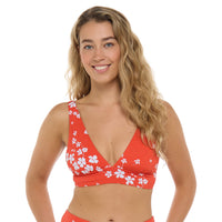 Isabella Top - SEA PETALS - SKYE