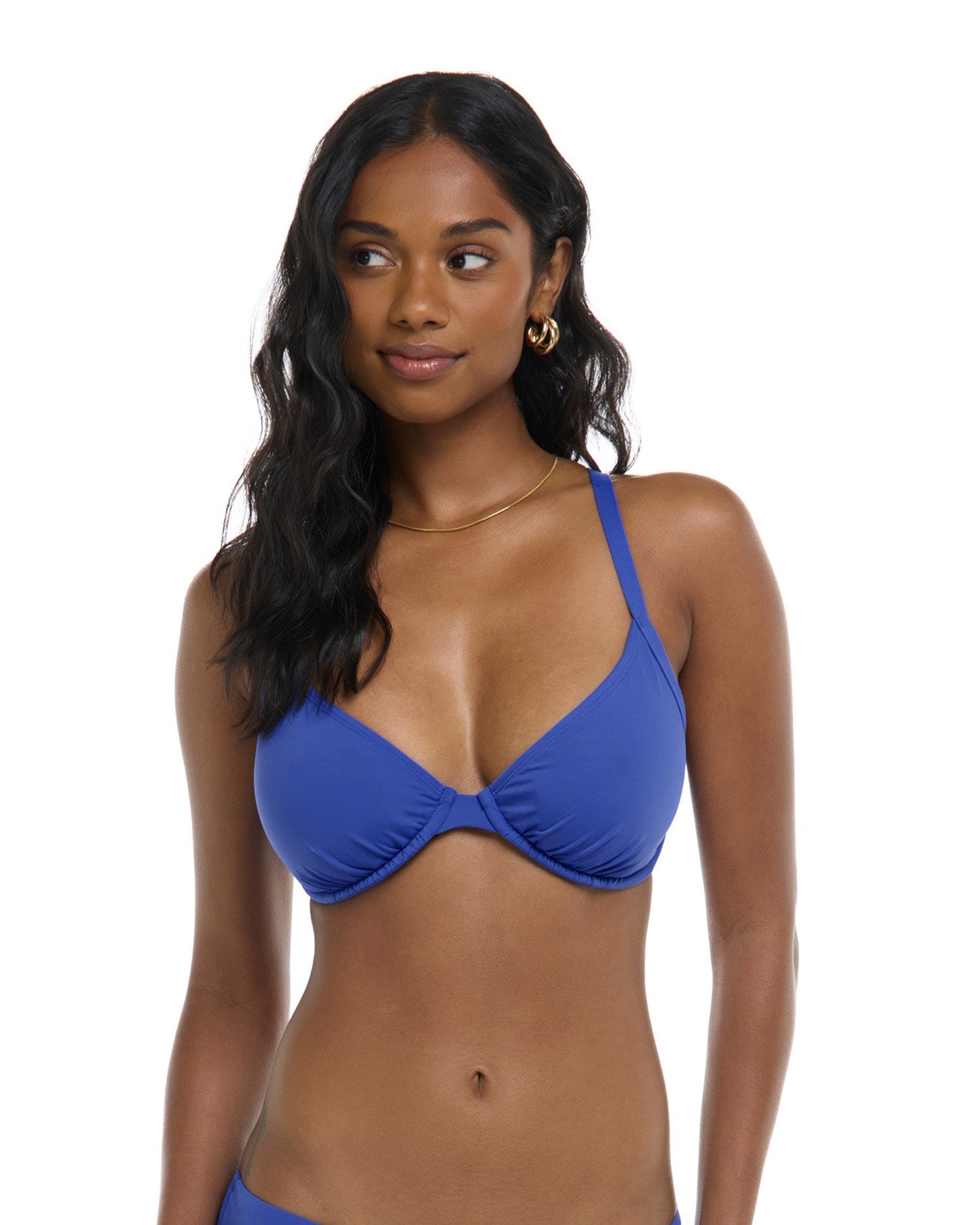 Hilary D,DD,E & F Cup Top - COSMIC BLUE – SKYE