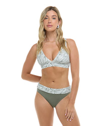 Mid Waist Fold Over - BIOMES - Sage