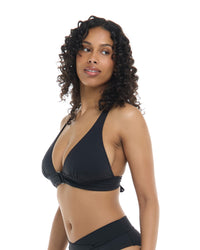 Kael D,DD,E & F Cup Top - BLACK