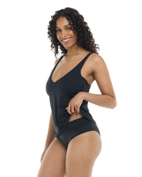Bridget D/DD Cup Tankini - BLACK