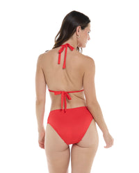 Bas Mid Waist - RED