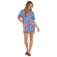 Saima Shirt - TROPICAL FIZZ - SKYE