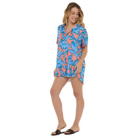 Saima Shirt - TROPICAL FIZZ - SKYE